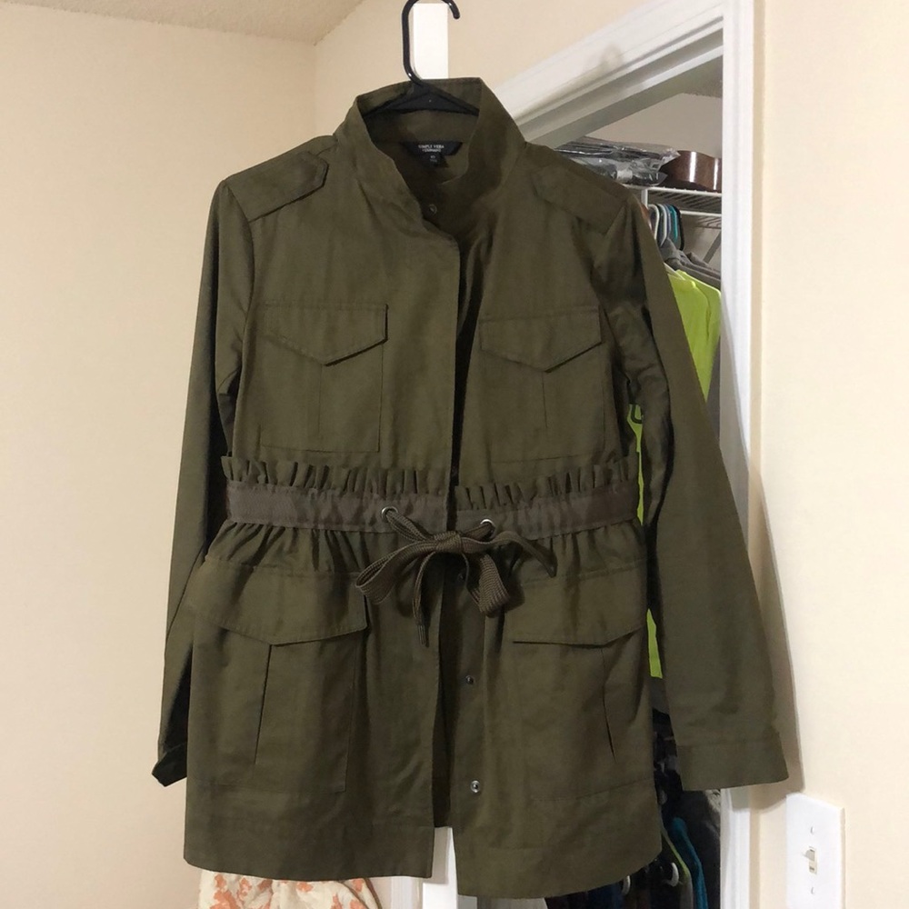 Olive green jacket